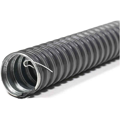 Металлорукав в ПВХ изоляции МПГ нг толстостенный 38 (20 м/уп.) ГОФРОМАТИК 