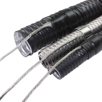 Комплект заземления металлорукава в изоляции термоусаживаемый КЗМТ 200  (8-12) ГОФРОМАТИК 