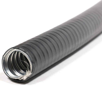 Металлорукав в ПВХ изоляции МПГ нг толстостенный 16 (50 м/уп.) ГОФРОМАТИК 