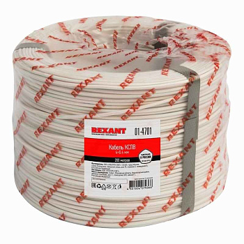 КСПВ 4x0.4 (ном. сеч. 0.13кв.мм) бухта (м) Rexant 01-4701