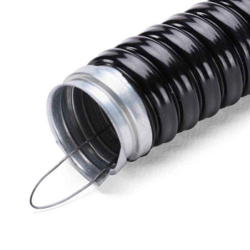 Металлорукав Р3-ЦПнг-LS 25 с протяжкой (уп.50м) Fortisflex 76649 