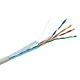 витая пара F/UTP кат.5E 4x2x24AWG solid CCA PVC сер. (м) Net.on 01-1001