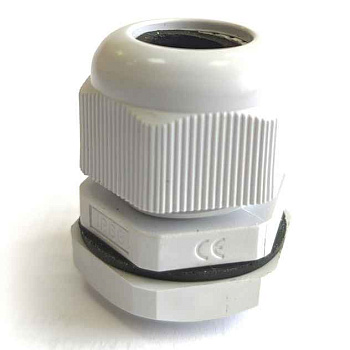 Сальник PG 25 пластик (15-21мм) IP68 серый ГОФРОМАТИК 