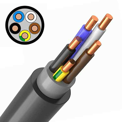 ППГнг(A)-HF 5x10 (N PE) 1кВ (м) Конкорд 6086