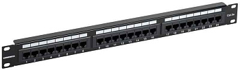 Патч-панель 1U кат.5E UTP 24 порта (Krone) GENERICA PP24-1UC5EU-K05-G 