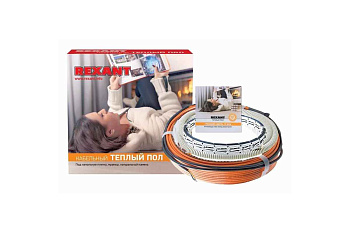 Комплект "Теплый пол" (кабель) двухжил. 450Вт 30м 2.7-3.8кв.м RND-30-450 в стяжку Rexant 51-0514-3