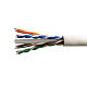 витая пара U/UTP кат.6 4x2x23AWG solid CU PVC Six сер. (м) SUPRLAN 01-0316-1