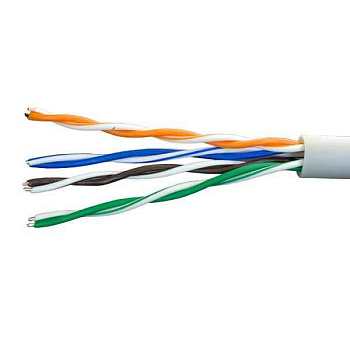 Кабель UTP 4x2x0.51 кат.5E Cu PVC In. Premium (м) SUPRLAN 01-0313-5