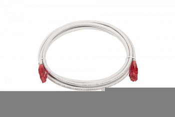 Патч-корд кат.5E U/UTP LSZH 3м PC-LPM-UTP-RJ45-RJ45-C5e-3M-LSZH-GY сер. Hyperline 42273 