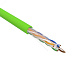 витая пара U/UTP, CAT 6, нг(A)-LSLTx, 4x2x0,575мм, 23AWG, INDOOR, SOLID, зеленый, 305м | 01-0071 | REXANT
