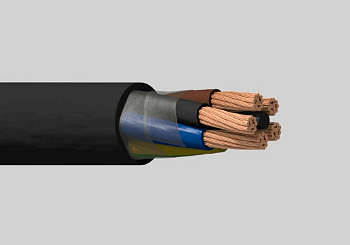 Кабель управления гибкий КГ-xЛ 3x6+1x4-380
