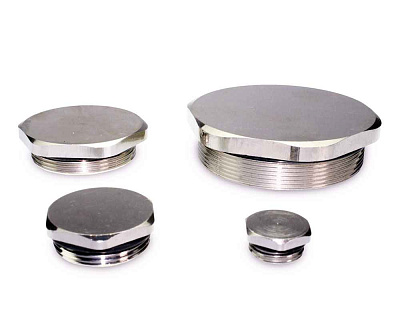 Заглушка латунная шестигранная ЗР2-ЛР-М16х1,5 IP66/IP67/IP68 ГОФРОМАТИК 