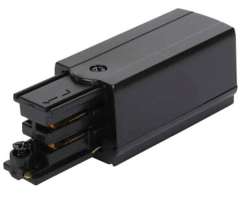 Ввод питания левый RS 3C TRACK PCL BK 65х32мм черн. Русский Свет 19131021018 