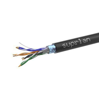 FTP 4x2x0.51 кат.5E Cu PE Out Premium (м) SUPRLAN 01-1010-4