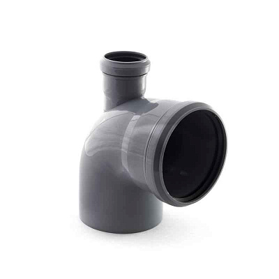 Отвод фронтальный с выходом вверх ВК ПП 110/50х87 сер. RTP 36651 