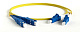 Патч-корд FC-D2-9-LC/UR-SC/UR-H-2M-LSZH-YL волоконно-оптический (шнур) SM 9/125 (OS2) LC/UPC-SC/UPC duplex LSZH 2м Hyperline 28388 