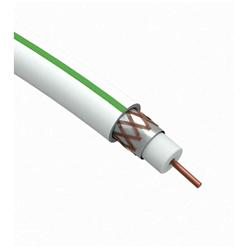 коаксиальный SAT 703 B.Cu/оплетка Cu 75проц. PVC 75Ом бел. (м) Эра Б0044612
