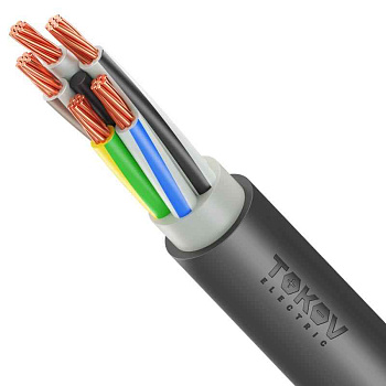 Кабель TOKOV ELECTRIC ППГнг(А)-HF 5х25 МК (N PE) 1кВ (м) ТХМ00416255