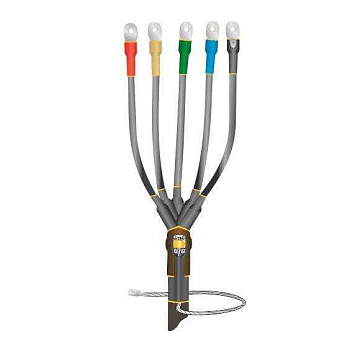 Концевая муфта Муфта кабельная концевая универс. 1кВ 1ПКВ(Н)ТпбН-5х(70-120) с болт. наконечн. Нева-Транс Комплект 22020151 