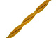 Провод ретро 2x1.5 глянец зол. (уп.50м) Bironi B1-424-079-50