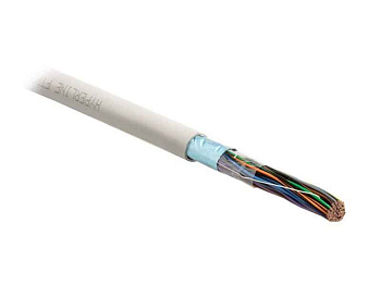 Кабель FUTP25-C3-S24-IN-PVC-GY витая пара, экранир. F/UTP, категория 3, 25 пар (24 AWG),одножил. (solid), PVC, серый | 19960 | Hyperline