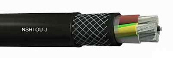 Кабель для подвижных систем NSHTOU-JB 5x2.5 