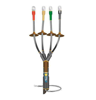 Муфта кабельная концевая наружн. установки 1кВ КНТпН 4х(35-50мм) с болт. наконечн. Нева-Транс Комплект 22020096 