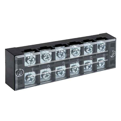 Терминал клеммный TB-4506 до 4.5кв.мм 45А 6 клеммных пар EKF tb-4506 