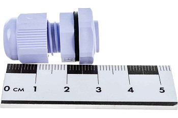 Сальник PG  7 пластик (3-6,5мм) IP68 ФИОЛЕТ ГОФРОМАТИК 