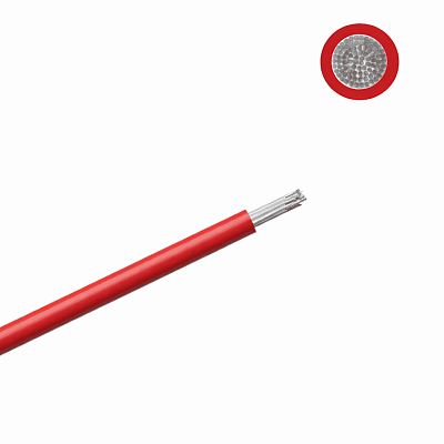 SiF 1x1,5 КРАСНЫЙ ТЕРМОСТОЙКИЙ 