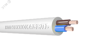 ПВС 2х2.5 380В Ч (бухта) (м) Технокабель 00-00149099