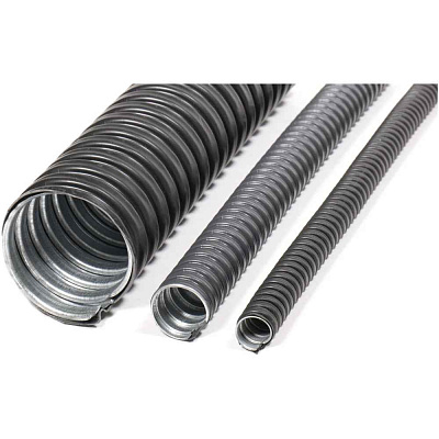 Металлорукав в ПВХ изоляции Р3-ЦП нг LS 100  (5 м/уп.) ГОФРОМАТИК 