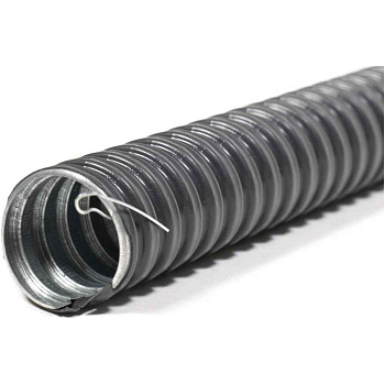 Металлорукав МПГ нг HF толстостенный 38 (20 м/уп.) ГОФРОМАТИК 