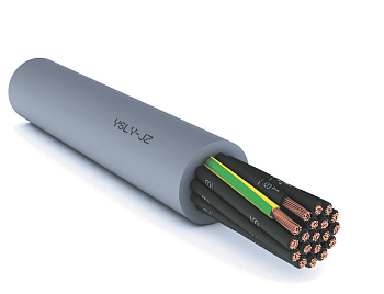Кабель гибкий YSLCY-JZ 25G0.5