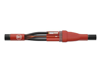 Соединительная кабельная муфта 10кВ HJ1P-12/3x150-240CS (3Cтп-10-150-240) бумажн. изоляция; с болтов. соединителями; пайка НИЛЕД 