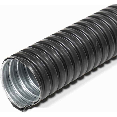 Металлорукав в ПВХ изоляции МРПИ нг  LS  20  (50 м/уп.) ГОФРОМАТИК 