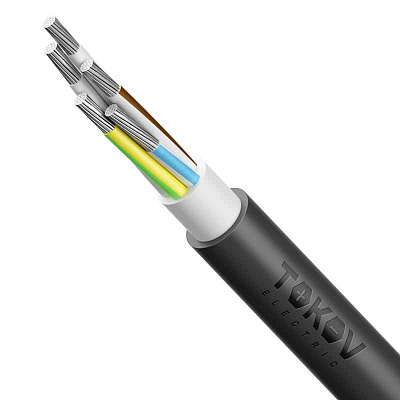 Кабель TOKOV ELECTRIC АВВГнг(А)-LS 5х35 МК (N PE) 0.66кВ (м) 00-00072435