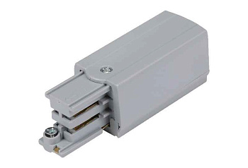 Ввод питания левый RS 3C TRACK PCL GR 65х32мм сер. Русский Свет 19131021017 