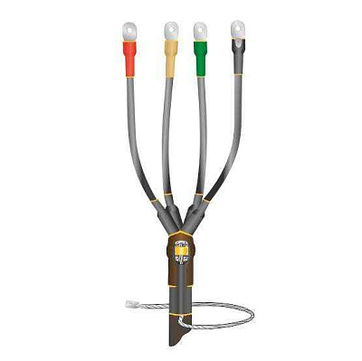 Муфта кабельная концевая универс. 1кВ 1ПКВ(Н)ТпбН-4х(35-50) с болт. наконечн. Нева-Транс Комплект 22020146 