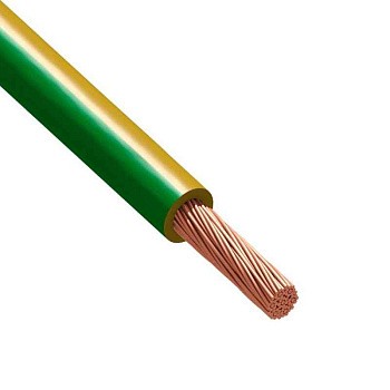 Провод Русский Свет ПуГВнг(A)-LS 1x16 Ж/З 450/750В (м) 997 одножильный