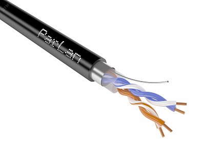 ParLan F/UTP Cat5e PE 10x2x0,52