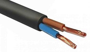 ПВС 2х1.5 380В Ч (бухта) (м) Альгиз К ФР-00000431