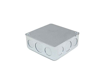 Коробка распределительная стальная 100х100х50 IP40 ГОФРОМАТИК 