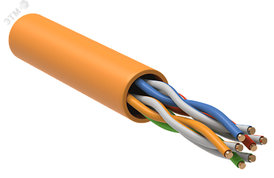 связи витая пара F/UTP, кат.5E 4x2x24AWG solid, LSZH, 305м, серый | LC1-C5E04-321 | ITK