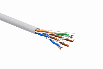 Кабель Кабель витая пара U/UTP 4х2х24AWG(0.48мм) кат.5E PVC Fluke tested (м) TOKOV ELECTRIC TKE-C06-U/UTP-42-5E-305