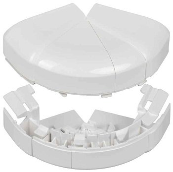 Угол для кабель-канала внешн. изменяемый 60-120град. для DLP 105х50 бел. ИЭК Leg 010619 