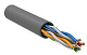 витая пара U/UTP кат.6 4x2x23AWG solid CU PVC сер. (м) ITK LC1-C604-111