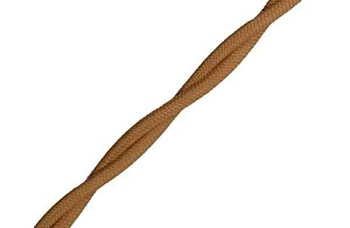 Провод ретро 3x1.5 матов. капучино (уп.50м) Bironi B1-434-716-50