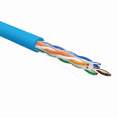 Кабель витая пара U/UTP 4х2х23AWG кат.6 500м TOKOV ELECTRIC TKE-C08-U/UTP-42-6-500