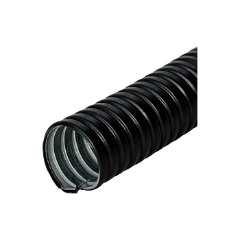 Металлорукав в ПВХ изоляции РЗ-ЦП нг LS 22 (50 м/уп.) с протяжкой ГОФРОМАТИК 